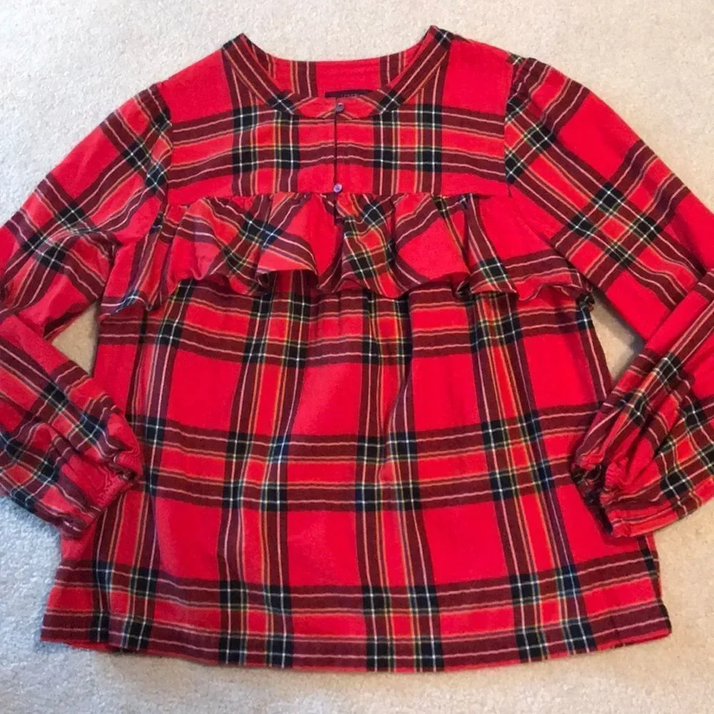 Jcrew ruffle
